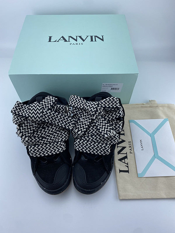 [FREE SHIPPING] LANVIN CURB SNEAKERS