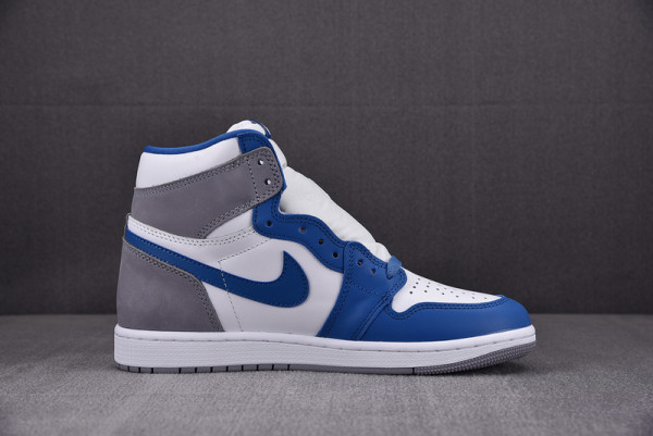 HOT SALE AIR JORDAN 1 RETRO HIGH OG "TRUE BLUE" DZ5485-410