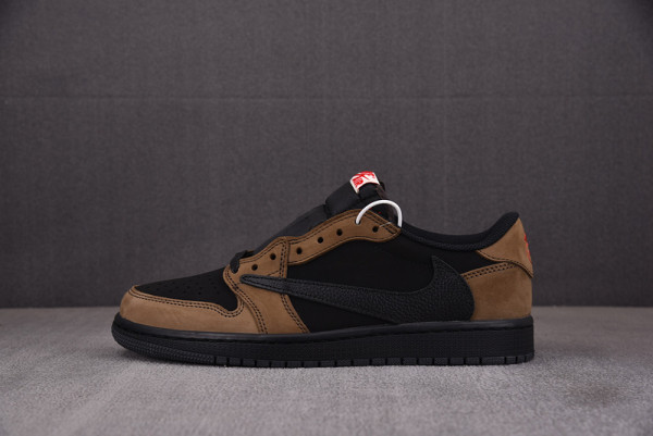 HOT SALE TRAVIS SCOTT X AIR JORDAN 1 LOW OG “VELVET BROWN” DM7866-202