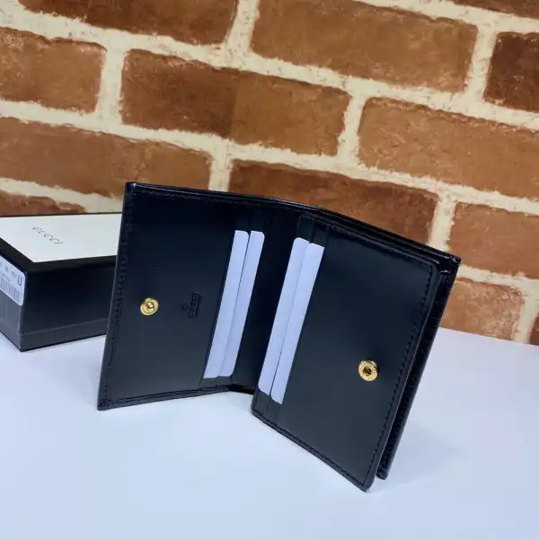 Affordable Gucci Horsebit 1955 card case wallet