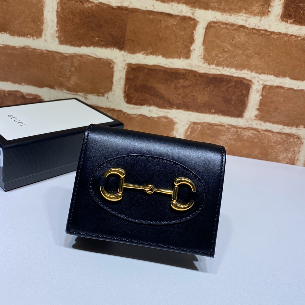 HOT SALE Gucci Horsebit 1955 card case wallet