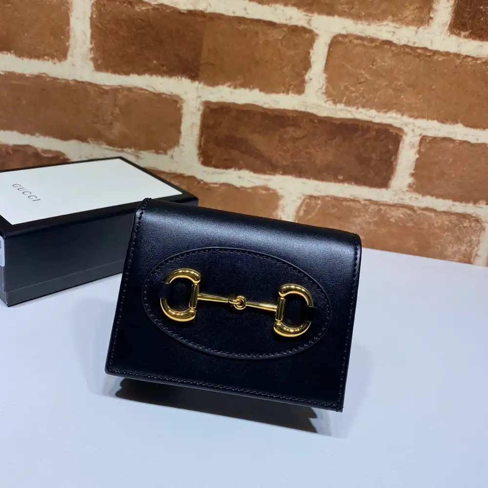 Frstbag ru Gucci Horsebit 1955 card case wallet