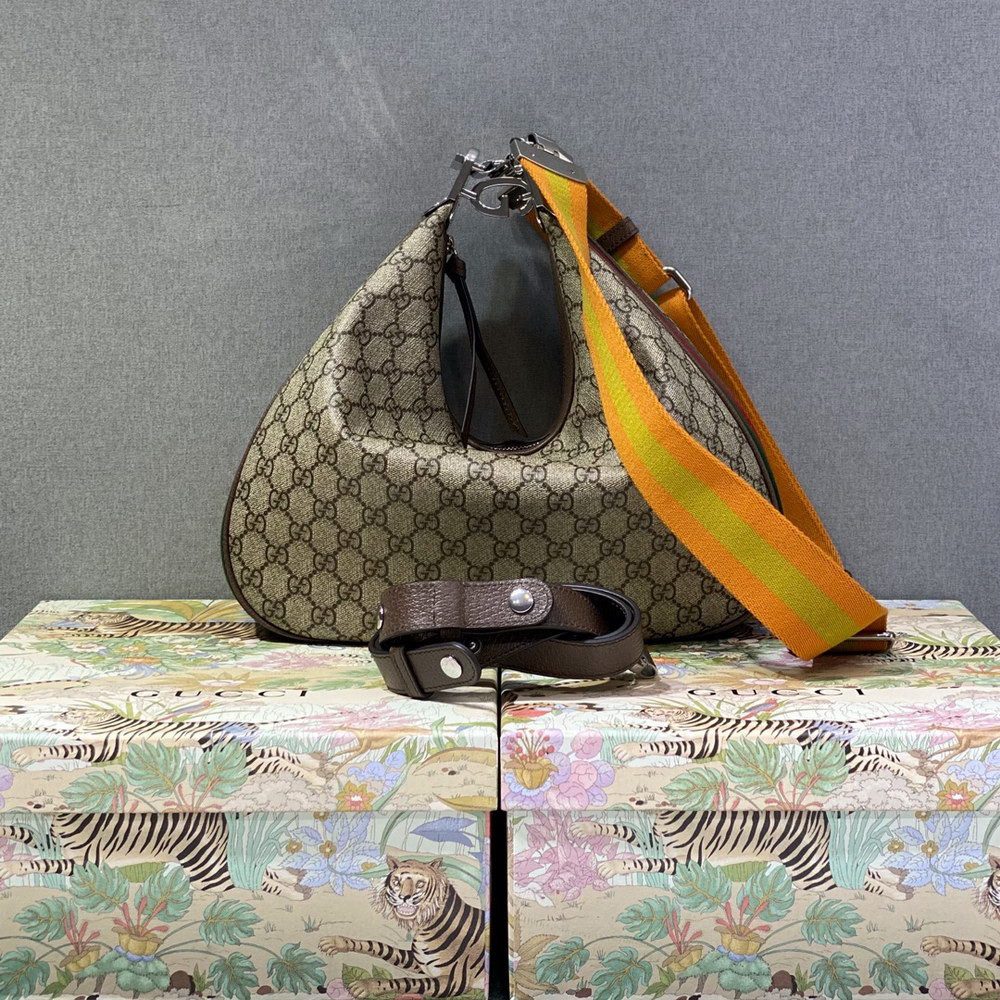 HOT SALE GUCCI Attache large shoulder bag