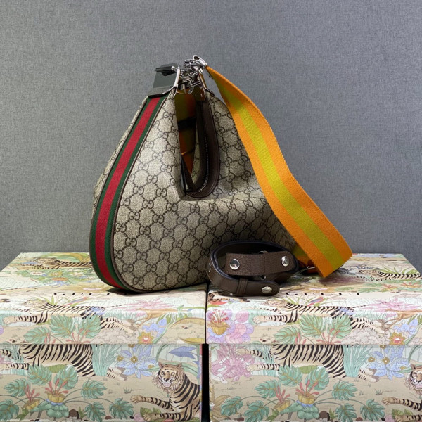 HOT SALE GUCCI Attache large shoulder bag