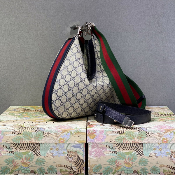 HOT SALE GUCCI Attache large shoulder bag