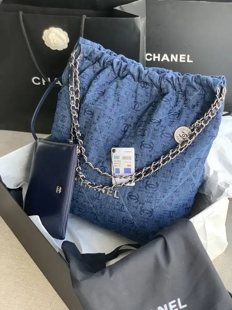 CHANEL LARGE 22 HANDBAG