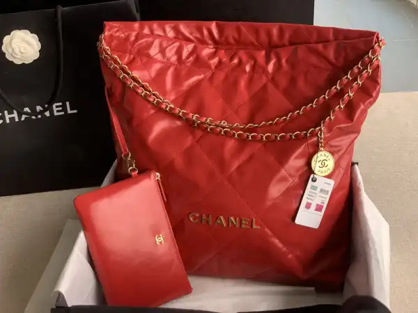 CHANEL LARGE 22 HANDBAG