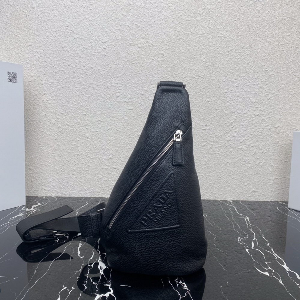 HOT SALE Prada Cross leather bag