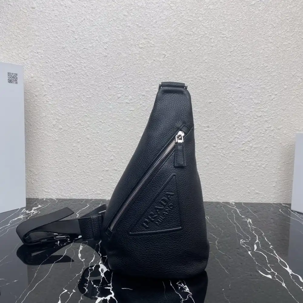 Prada Cross leather bag