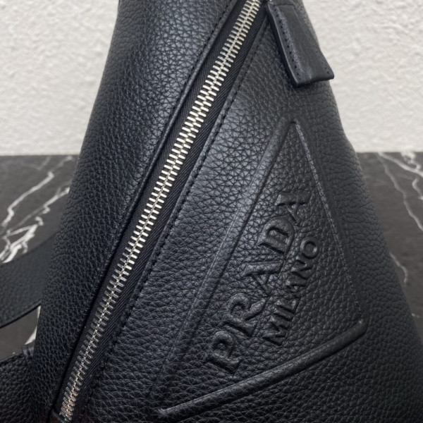 HOT SALE Prada Cross leather bag