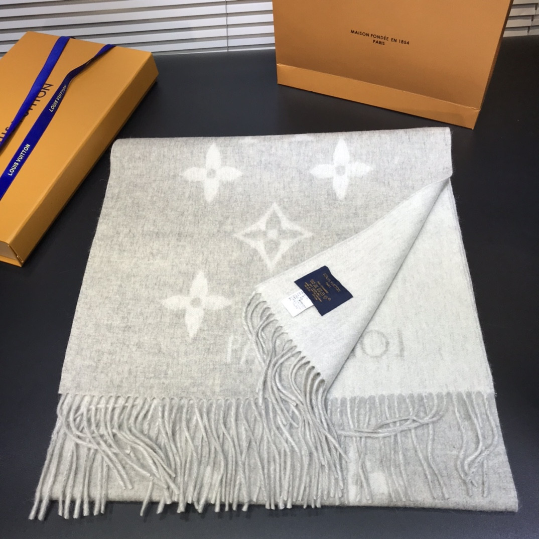 HOT SALE LOUIS VUITTON REYKJAVIK SCARF