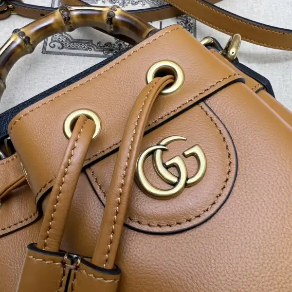 GUCCI Diana mini bucket bag