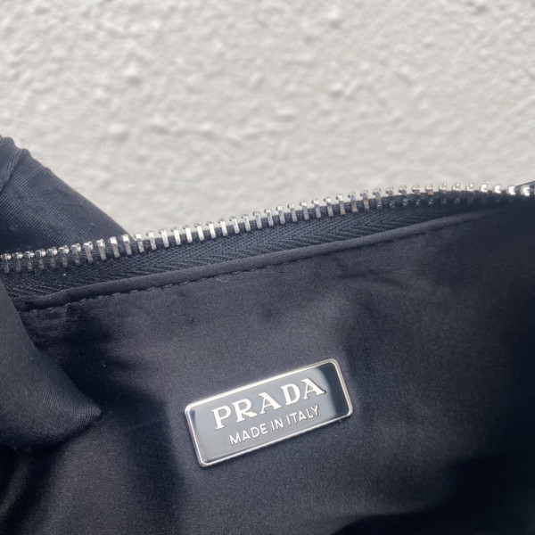 HOT SALE Prada Re-Edition 2005 satin bag with crystals