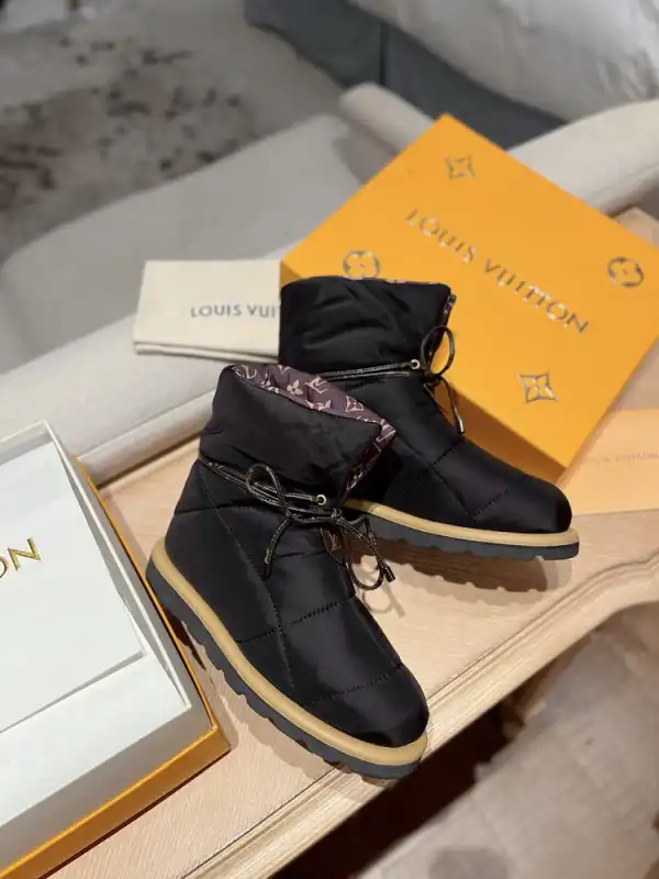 LOUIS VUITTON PILLOW COMFORT ANKLE BOOTS