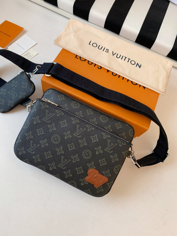 HOT SALE LOUIS VUITTON TRIO MESSENGER