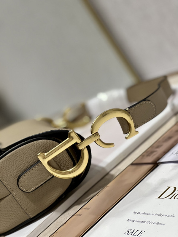 HOT SALE dior SADDLE BAG WITH STRAP-25.5-20-6.5CM