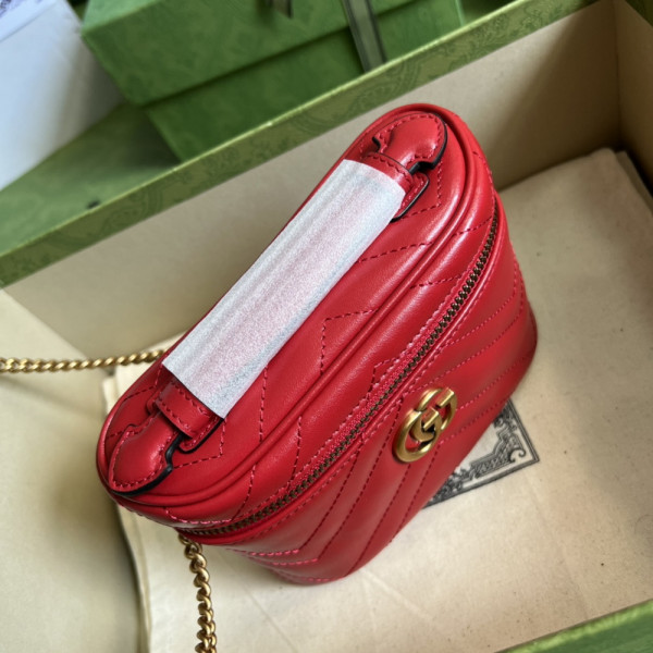 GUCCI GG Marmont mini top handle bag