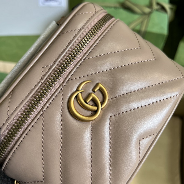 HOT SALE GUCCI GG Marmont mini top handle bag