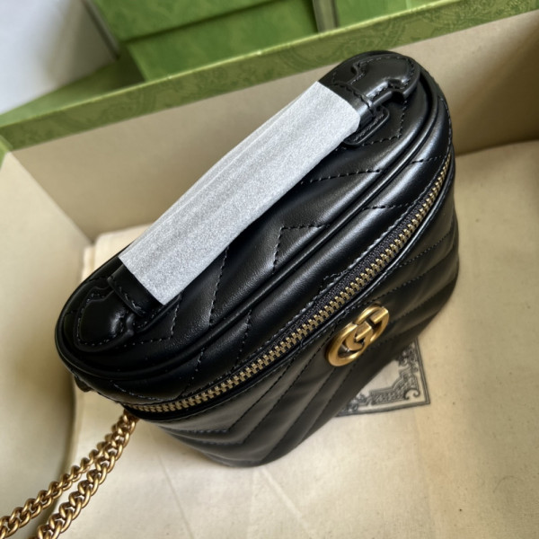 HOT SALE GUCCI GG Marmont mini top handle bag