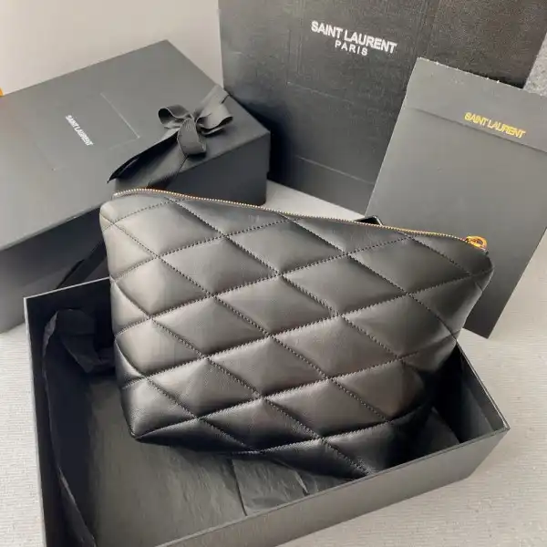 First bag ru YSL SADE POUCH IN QUILTED LAMBSKIN