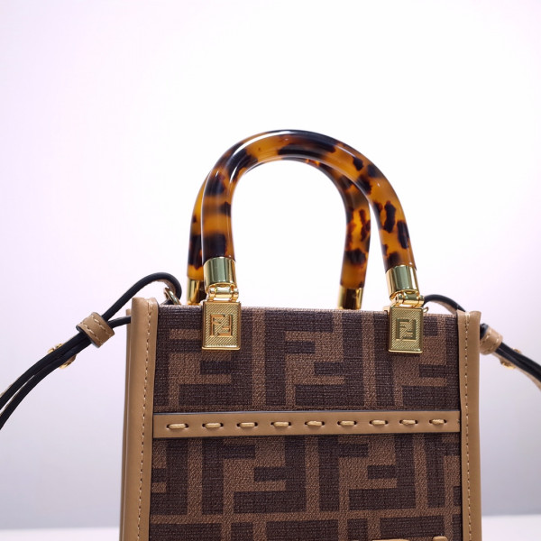 HOT SALE FENDI MINI SUNSHINE SHOPPER-13-18-6.5cm