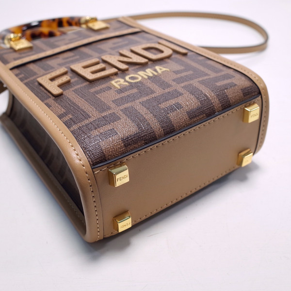 HOT SALE FENDI MINI SUNSHINE SHOPPER-13-18-6.5cm