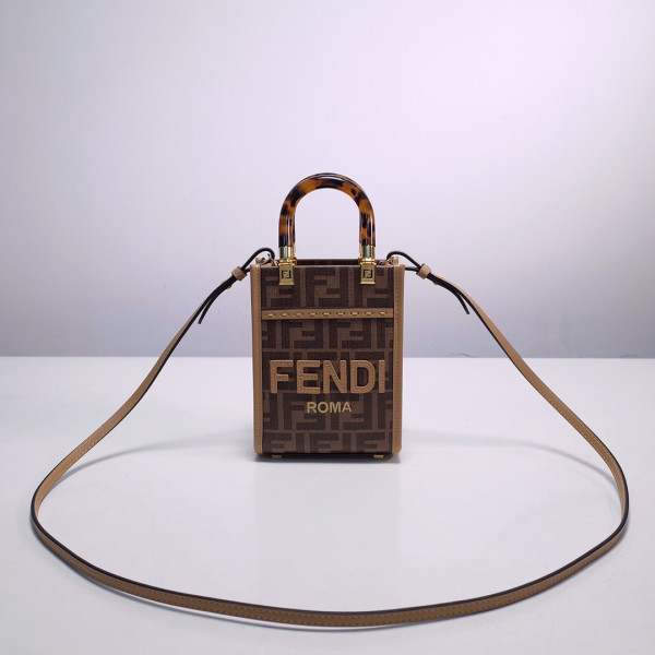 HOT SALE FENDI MINI SUNSHINE SHOPPER-13-18-6.5cm