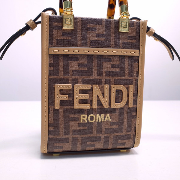 HOT SALE FENDI MINI SUNSHINE SHOPPER-13-18-6.5cm