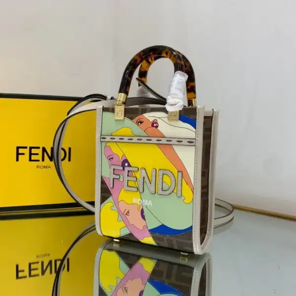 FENDI MINI SUNSHINE SHOPPER-13-18-6.5cm