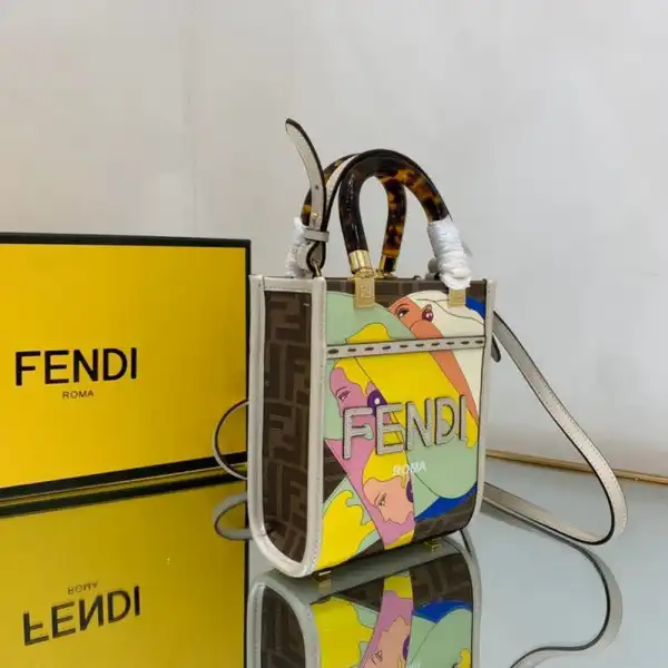 FENDI MINI SUNSHINE SHOPPER-13-18-6.5cm