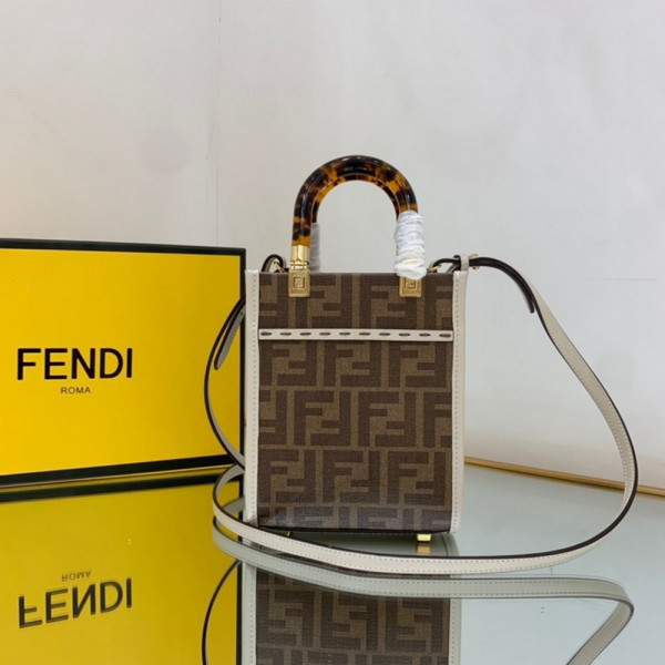 HOT SALE FENDI MINI SUNSHINE SHOPPER-13-18-6.5cm