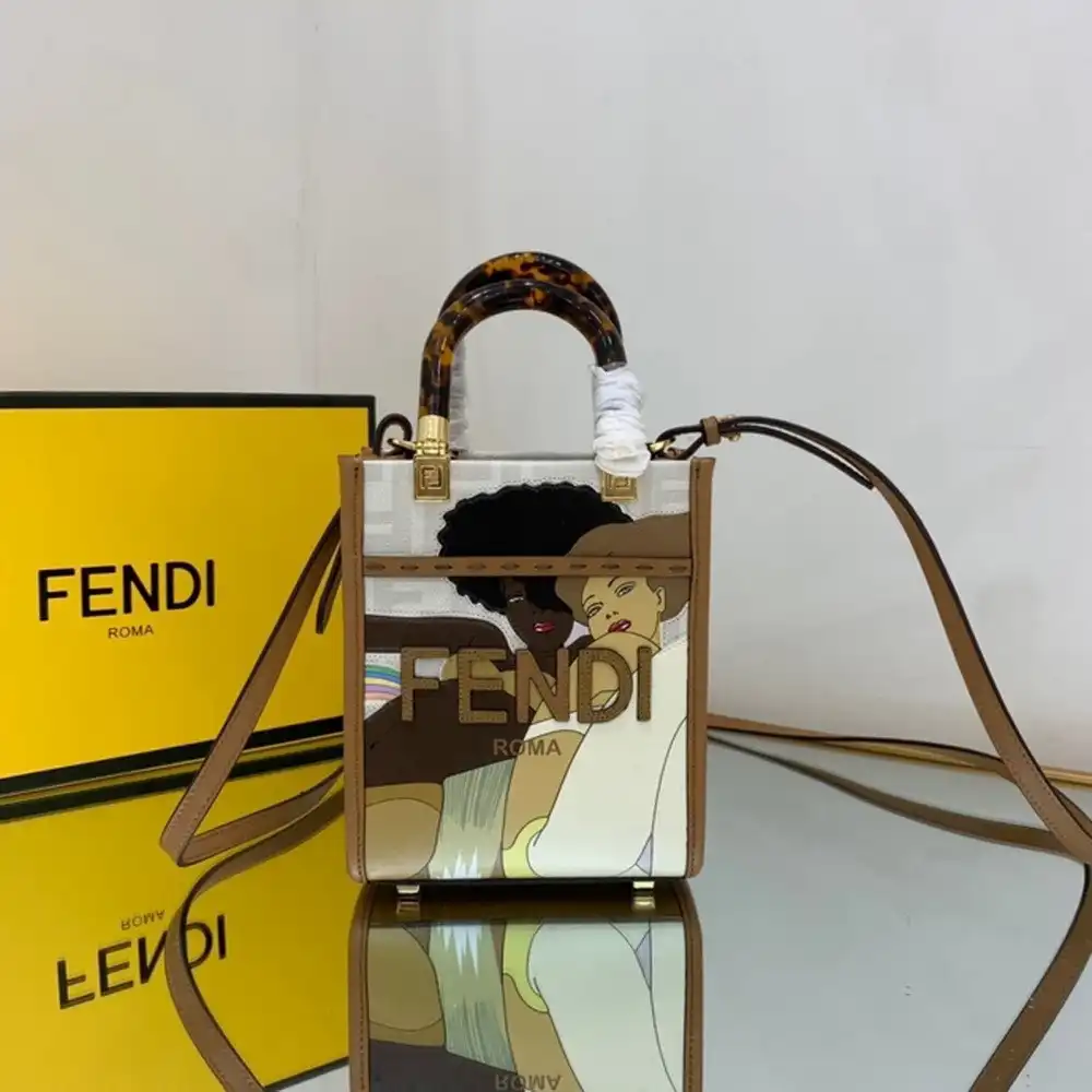 FENDI MINI SUNSHINE SHOPPER-13-18-6.5cm