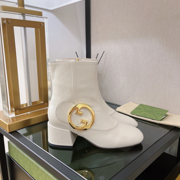 HOT SALE GUCCI Blondie women's ankle boot