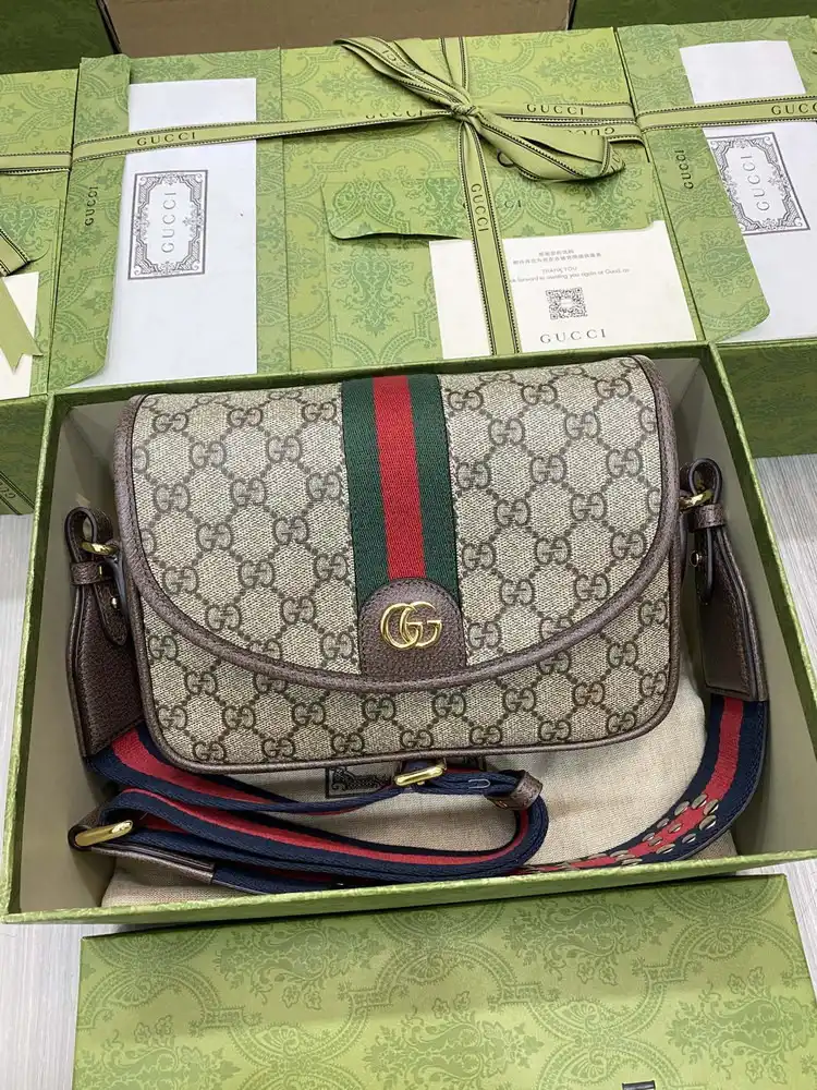 TO GUCCI Ophidia GG mini shoulder bag