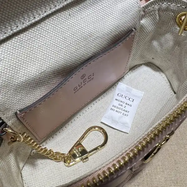 GUCCI GG Matelassé top handle mini bag