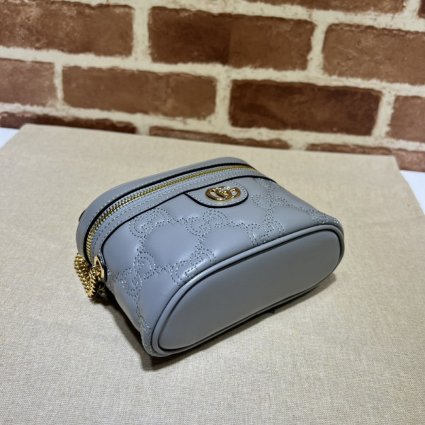 HOT SALE GUCCI GG Matelassé top handle mini bag