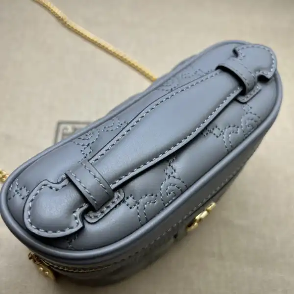 Affordable GUCCI GG Matelassé top handle mini bag