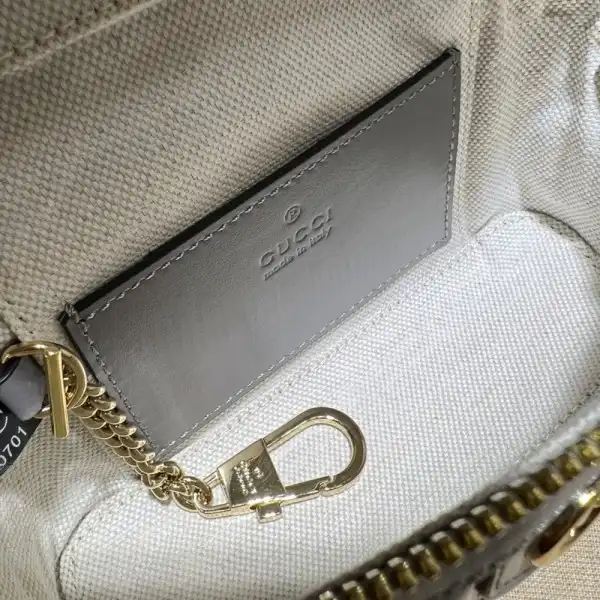 GUCCI GG Matelassé top handle mini bag