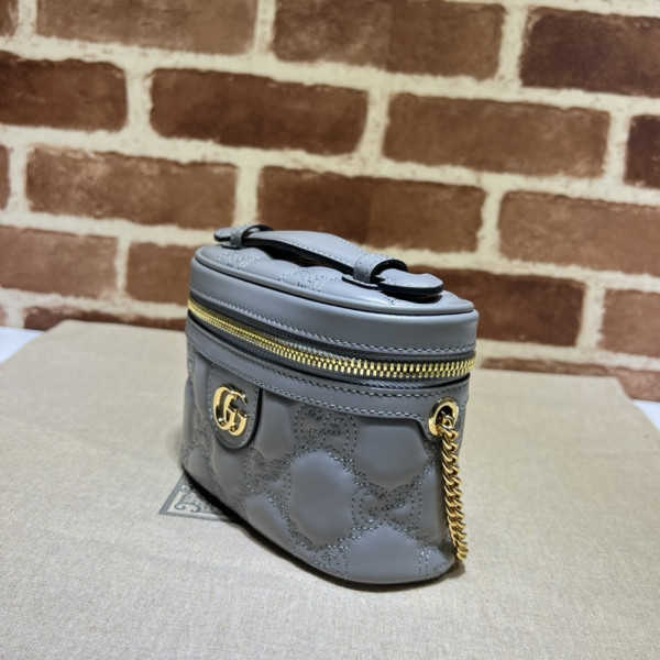 HOT SALE GUCCI GG Matelassé top handle mini bag