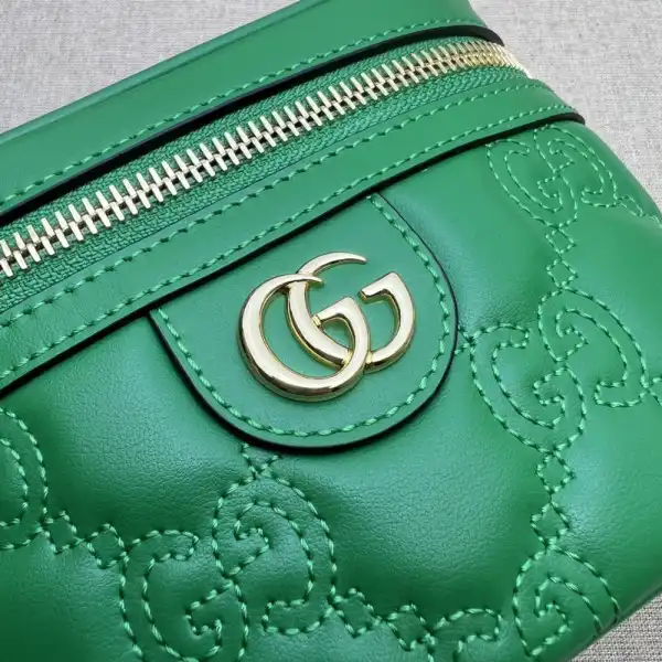 GUCCI GG Matelassé top handle mini bag