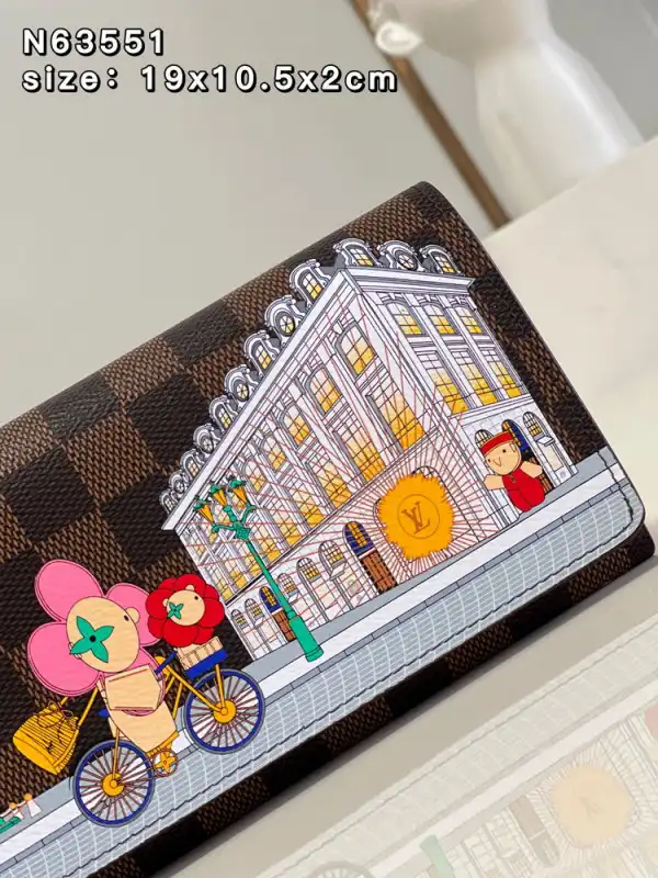 TO Louis Vuitton SARAH WALLET