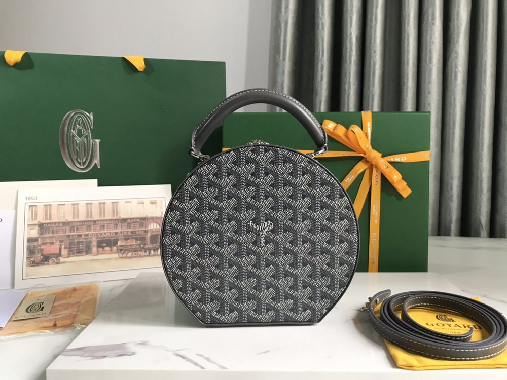 HOT SALE GOYARD The Alto Hatbox Trunk Bag