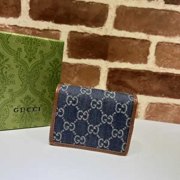 Cheap Gucci Horsebit 1955 card case wallet