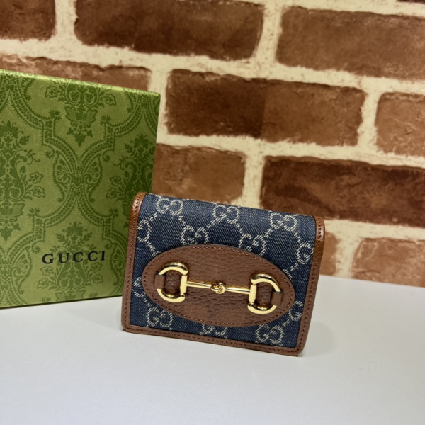 HOT SALE Gucci Horsebit 1955 card case wallet