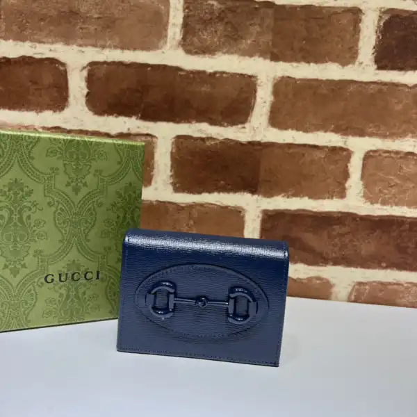 Frstbag ru Gucci Horsebit 1955 card case wallet