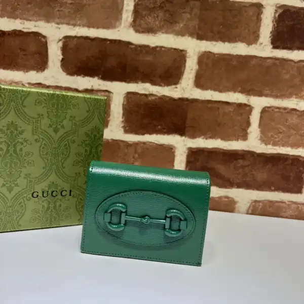 Cheap TO Gucci Horsebit 1955 card case wallet