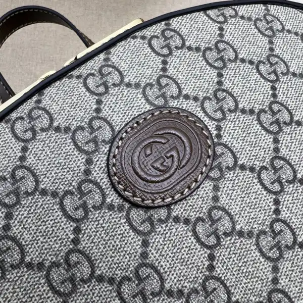 Firstbag Ru Gucci Backpack with Interlocking G