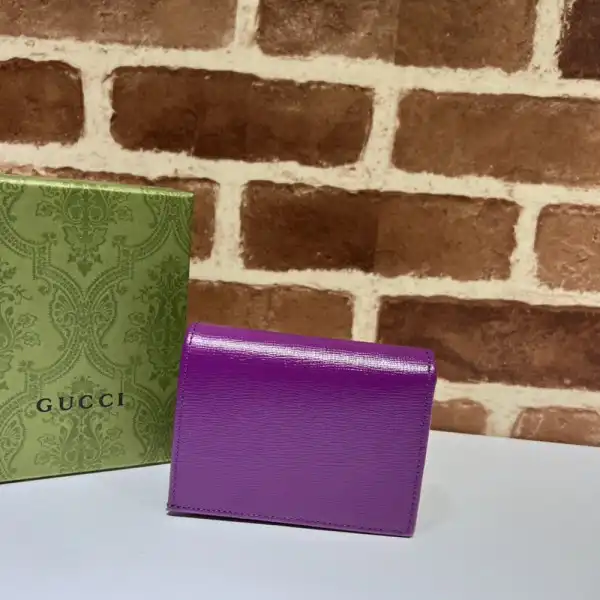 Frstbag ru Gucci Horsebit 1955 card case wallet