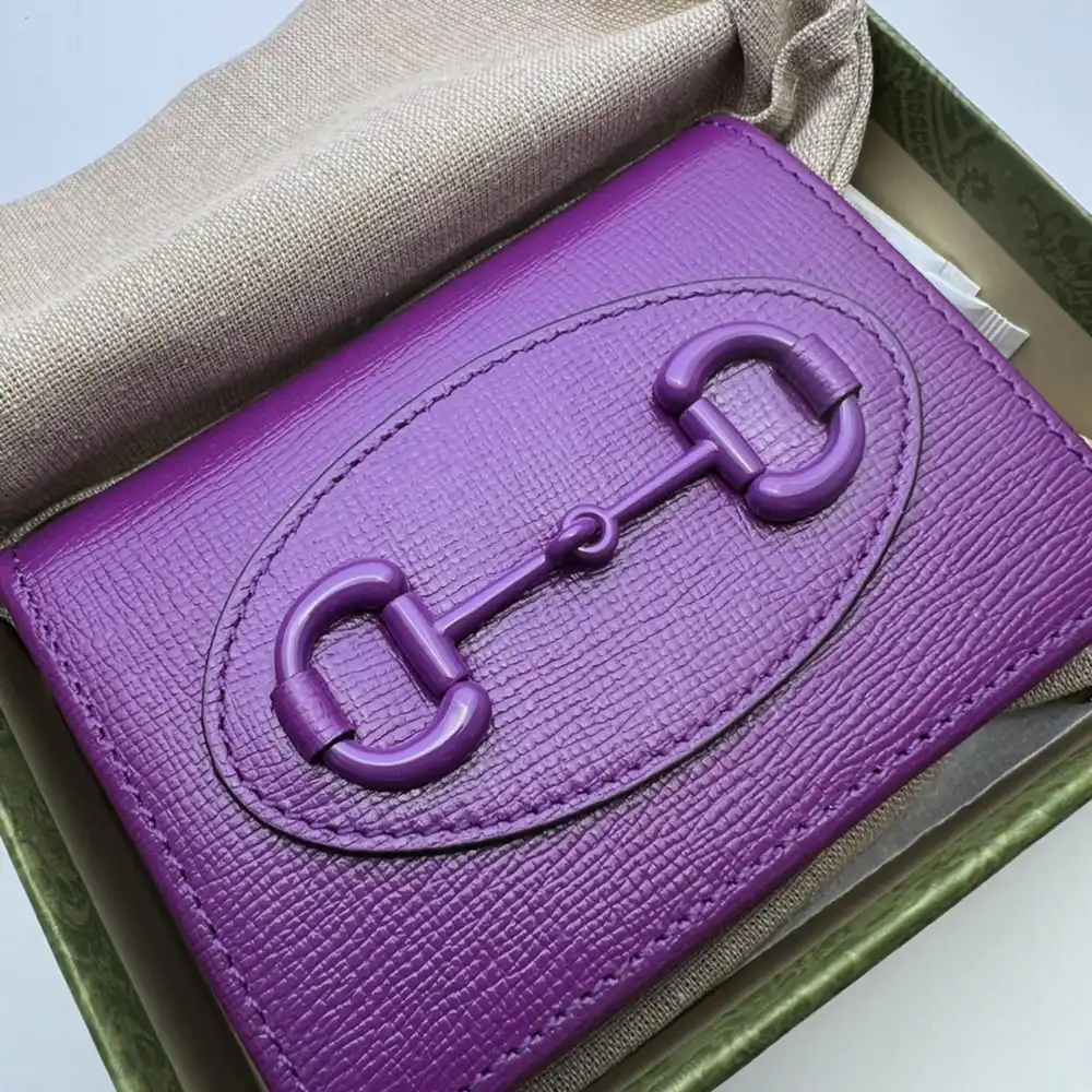 Gucci Horsebit 1955 card case wallet