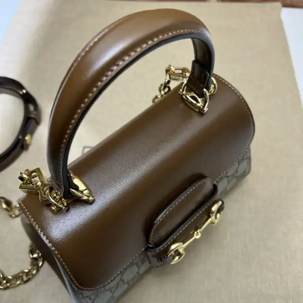 First bag ru Gucci Horsebit 1955 mini bag